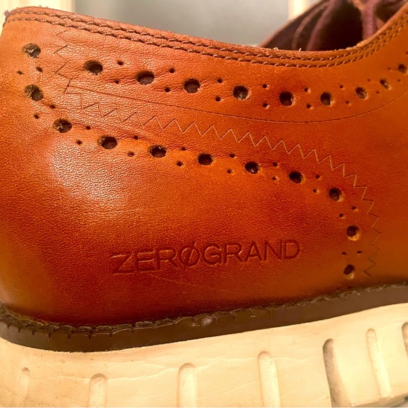 Cole Haan GrandZero Wing Tip Oxford Shoes - Picture 5 of 8